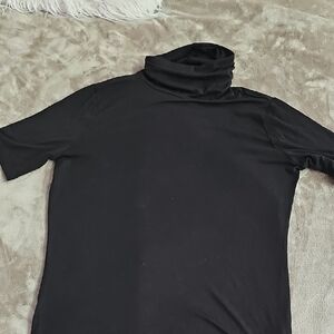 MICHAEL Michael Kors Black Turtleneck Top